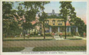 Postcard produced by the Edward W. Meredith Company, Peoria, Illinois